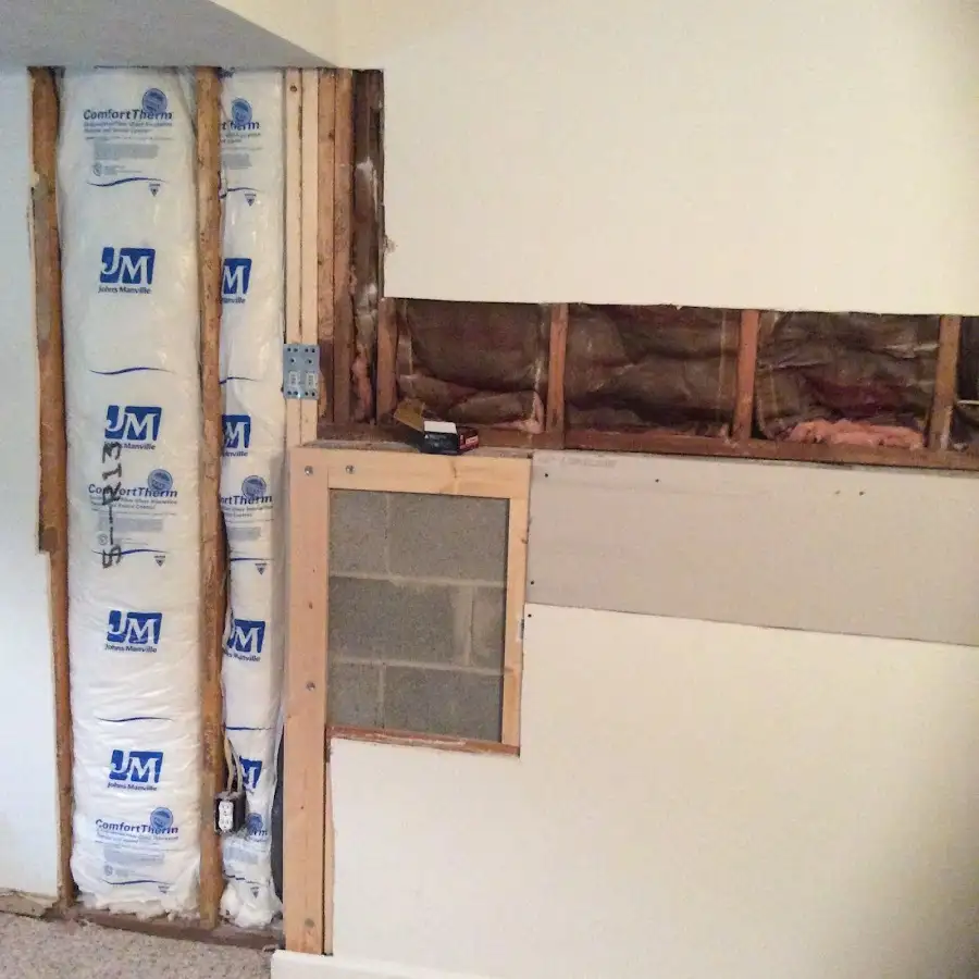 Wall insulation replacement during Odor Removal & Deodorization in Bradley